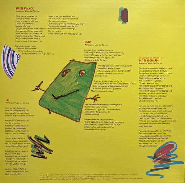Cat Stevens – Izitso LP vinyl record, image 2 of 7