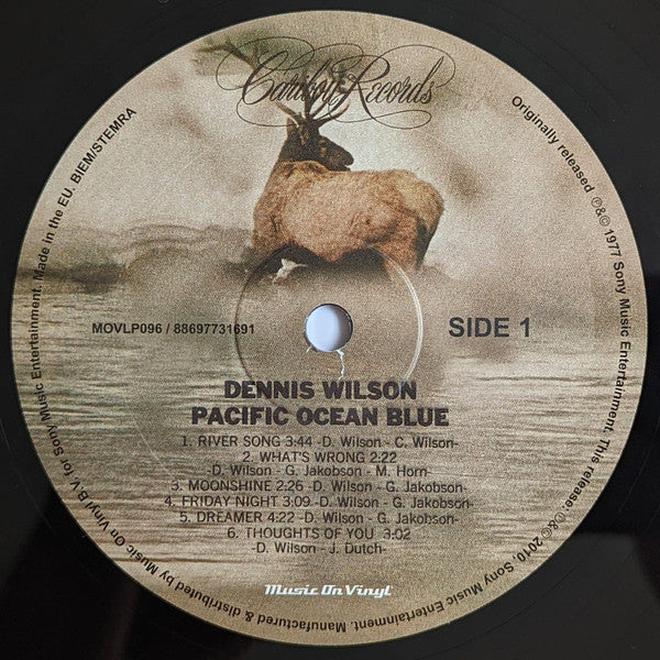 Dennis Wilson – Pacific Ocean Blue LP vinyl record, image 5 of 9