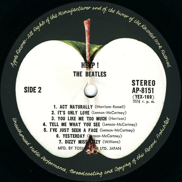 The Beatles – Help! LP vinyl record, image 7 of 10