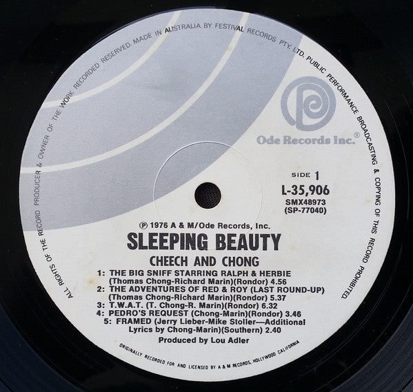 Cheech & Chong – Sleeping Beauty LP vinyl record, image 6 of 7