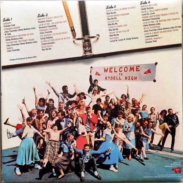 Various – Grease (The Original Soundtrack From The Motion Picture) (2xLP) LP vinyl record, image 2 of 9