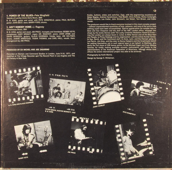 B.B. King – B.B. King In London LP vinyl record, image 3 of 7