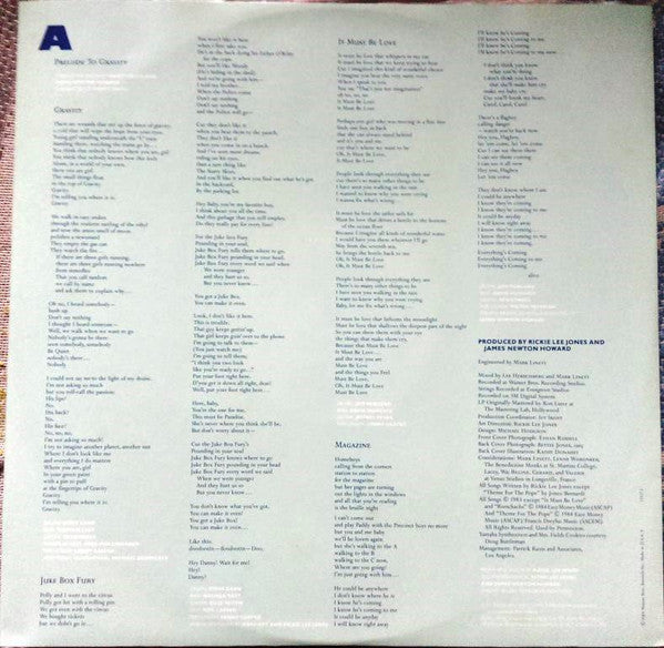 Rickie Lee Jones – The Magazine LP vinyl record, image 3 of 6