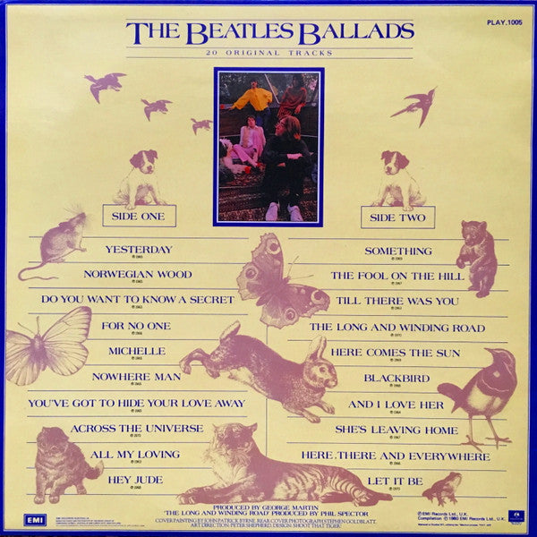 The Beatles – The Beatles Ballads LP vinyl record, image 2 of 9
