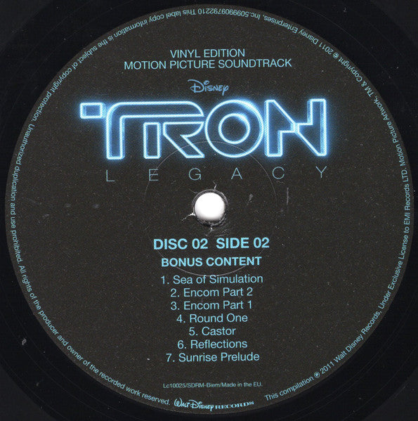 Daft Punk – TRON: Legacy (Vinyl Edition Motion Picture Soundtrack) (2xLP) LP vinyl record, image 8 of 10