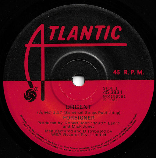 Foreigner – Urgent
