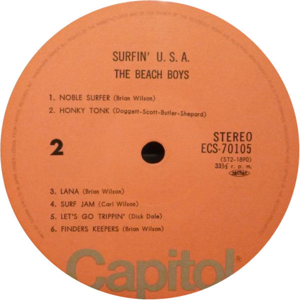 The Beach Boys – Surfin' U.S.A. LP vinyl record, image 6 of 9