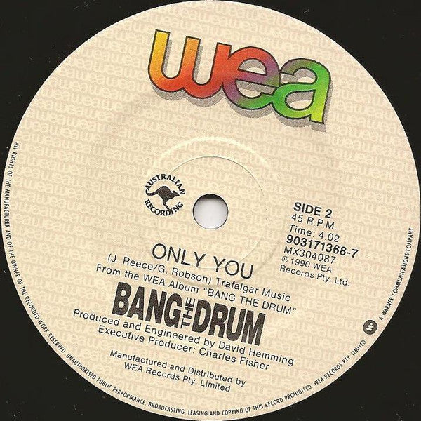 Bang The Drum – Passion 7" vinyl record, image 4 of 4