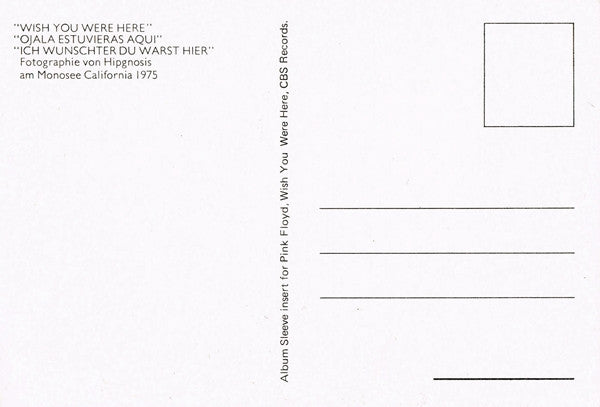 Pink Floyd – Wish You Were Here LP vinyl record, image 8 of 8