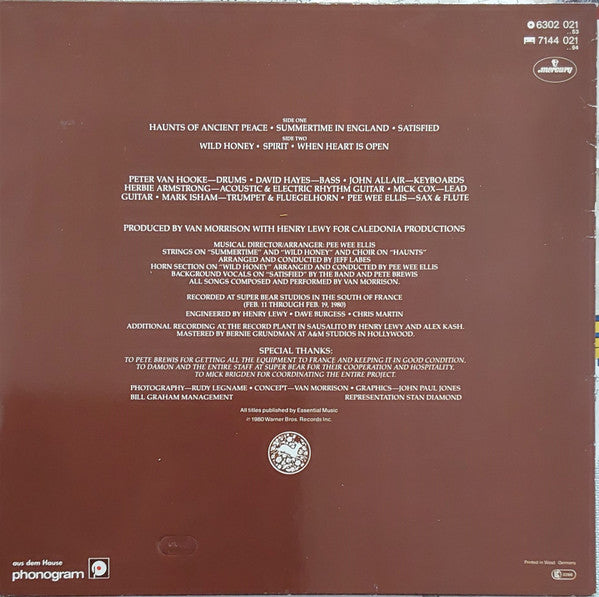 Van Morrison – Common One LP vinyl record, image 2 of 8