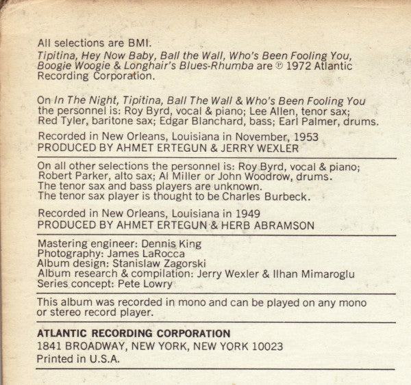 Professor Longhair – New Orleans Piano LP vinyl record, image 8 of 10