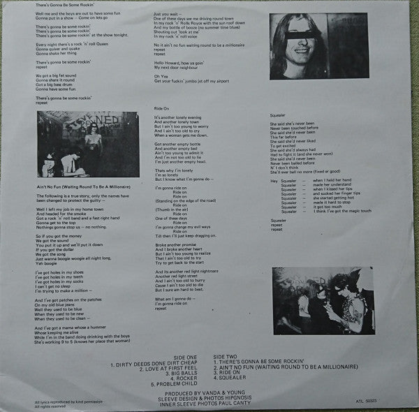 AC/DC – Dirty Deeds Done Dirt Cheap LP vinyl record, image 6 of 10