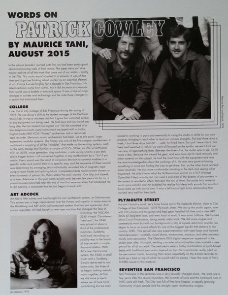 Patrick Cowley – Muscle Up (2xLP) LP vinyl record, image 3 of 9