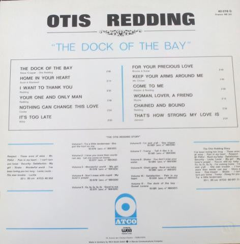 Otis Redding – The Dock Of The Bay LP vinyl record, image 2 of 4