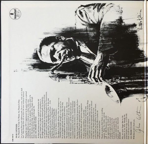 John Coltrane – A Love Supreme LP vinyl record, image 4 of 10