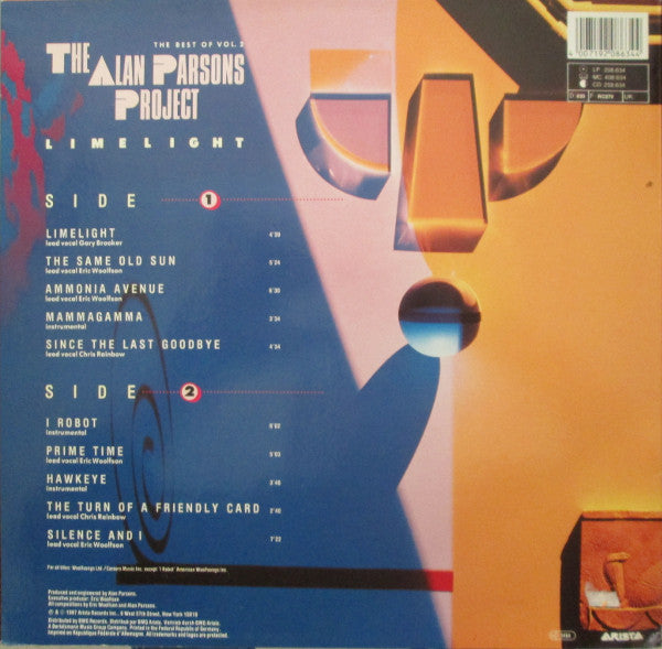 The Alan Parsons Project – Limelight - The Best Of Vol.2 LP vinyl record, image 2 of 7