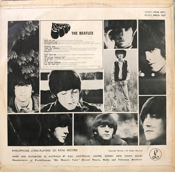 The Beatles – Rubber Soul LP vinyl record, image 2 of 4