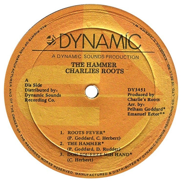 Charlies Roots – The Hammer LP vinyl record, image 4 of 5
