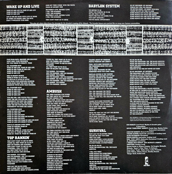Bob Marley & The Wailers – Survival LP vinyl record, image 5 of 6