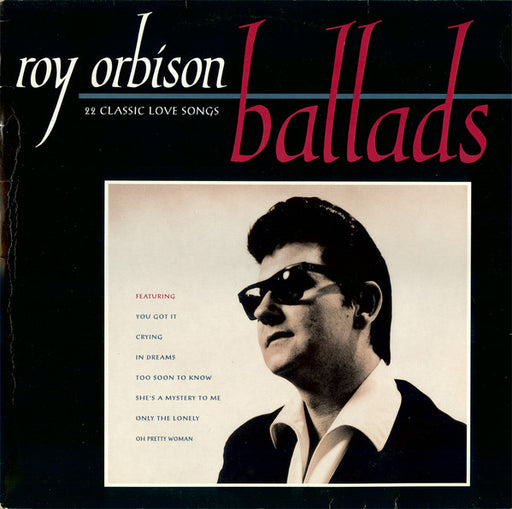 Roy Orbison – Ballads (22 Classic Love Songs) LP vinyl record, image 1 of 4