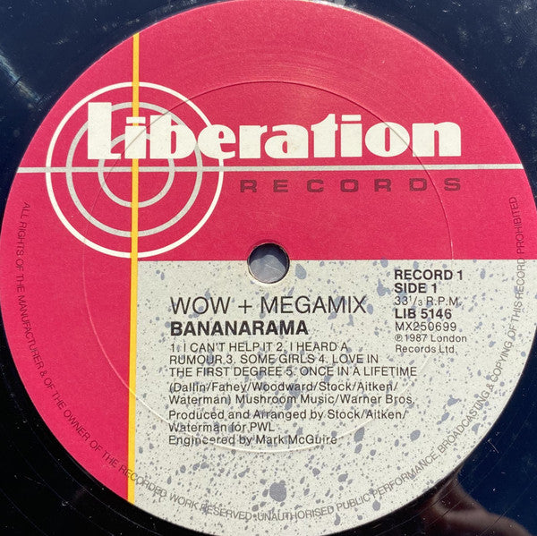 Bananarama – Wow! LP vinyl record, image 3 of 6