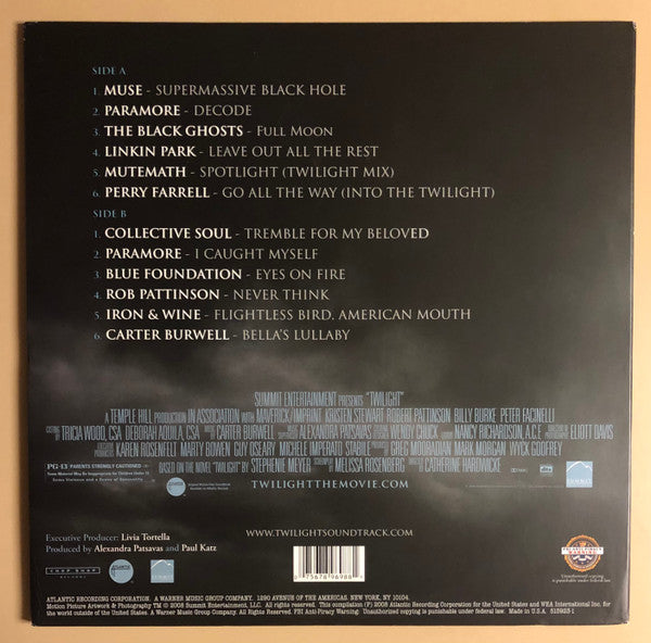 Various – Twilight (Original Motion Picture Soundtrack) LP vinyl record, image 2 of 10