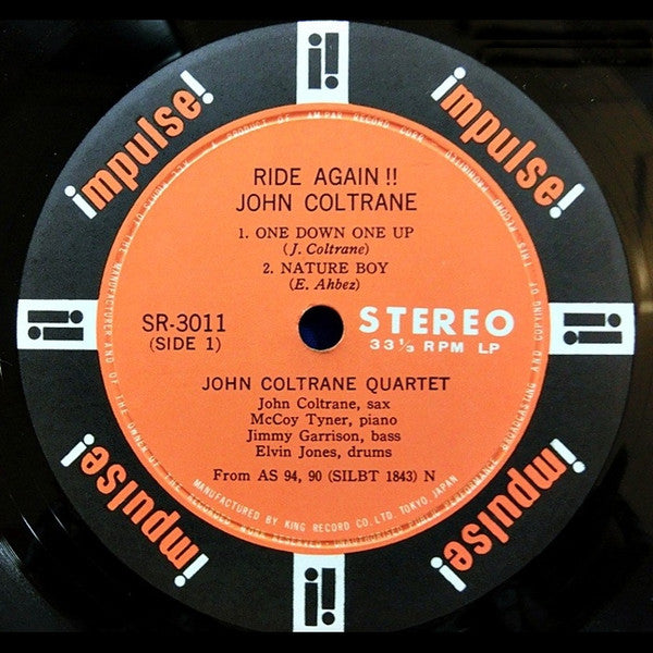 John Coltrane – Ride Again!! LP vinyl record, image 3 of 3