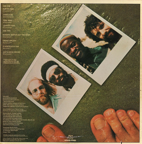 Sea Level – Sea Level LP vinyl record, image 4 of 6