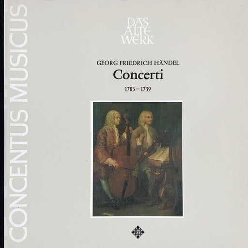 Georg Friedrich Händel, Concentus Musicus Wien – Concerti LP vinyl record, image 1 of 4