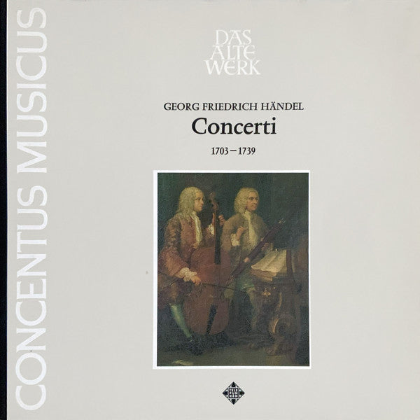 Georg Friedrich Händel, Concentus Musicus Wien – Concerti LP vinyl record, image 1 of 4