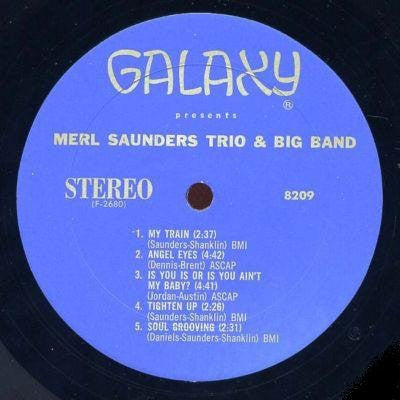 Merl Saunders Trio, Ray Shanklin's Band – Soul Grooving LP vinyl record, image 2 of 2