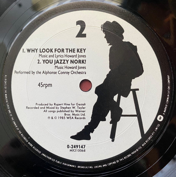 Howard Jones – Things Can Only Get Better (Extended Mix) 12" vinyl record, image 4 of 4