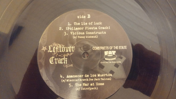 Leftöver Crack – Constructs Of The State LP vinyl record, image 4 of 7