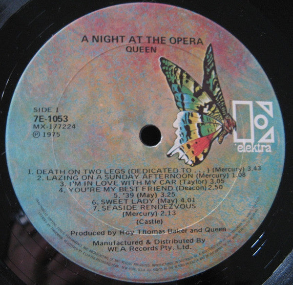 Queen – A Night At The Opera LP vinyl record, image 5 of 8