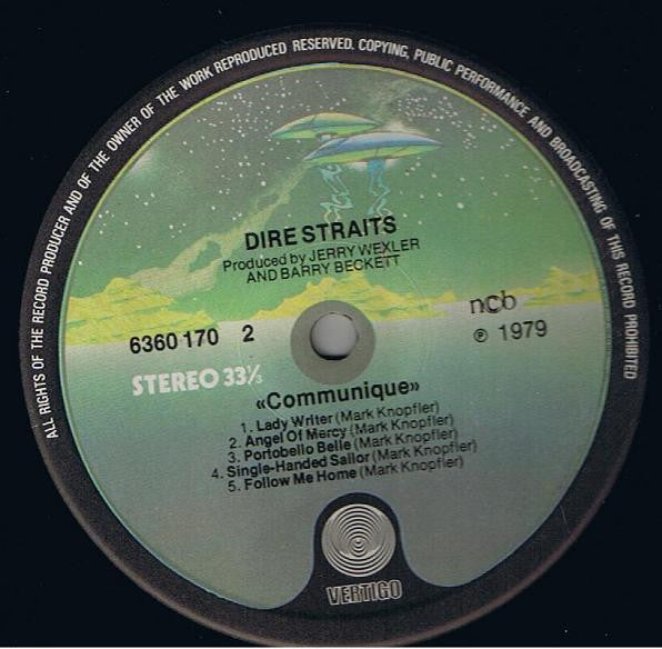 Dire Straits – Communiqué LP vinyl record, image 4 of 7