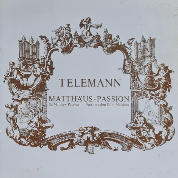 Georg Philipp Telemann, Sena Jurinac, Theo Altmeyer, Horst Günter, Franz Crass, Kurt Redel – Matthäus-Passion (2xLP) LP vinyl record, image 7 of 10