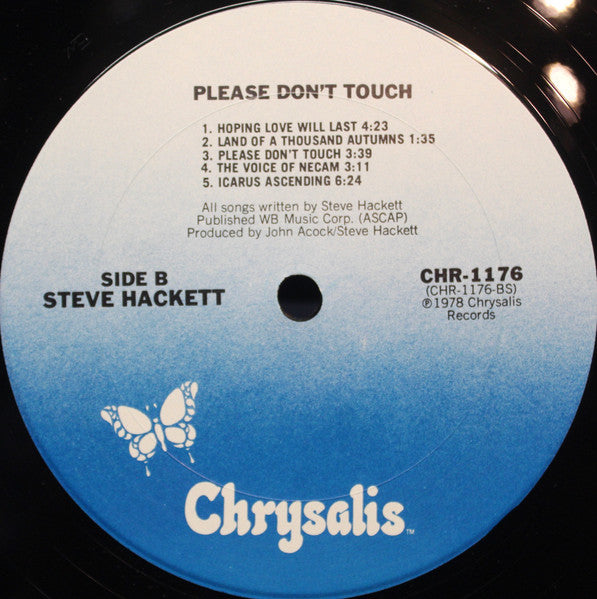 Steve Hackett – Please Don't Touch! LP vinyl record, image 4 of 8