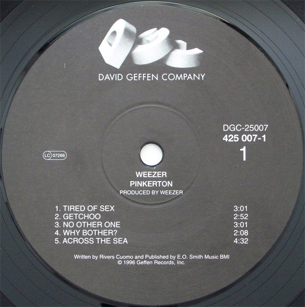 Weezer – Pinkerton LP vinyl record, image 2 of 3