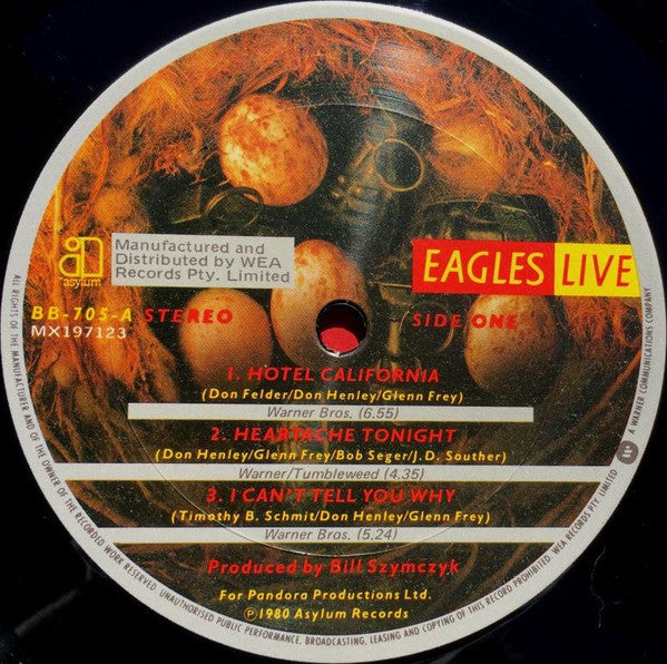 Eagles – Eagles Live (2xLP) LP vinyl record, image 9 of 10