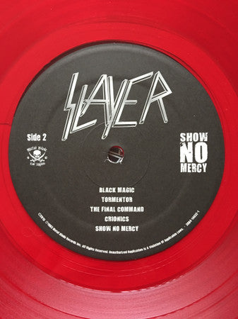 Slayer – Show No Mercy LP vinyl record, image 5 of 10