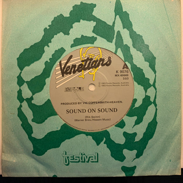 The Venetians – Sound On Sound 7" vinyl record, image 3 of 4