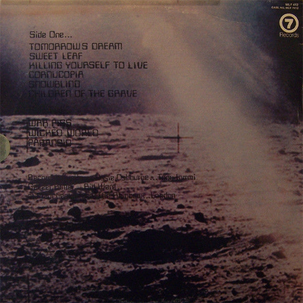 Black Sabbath – Live At Last LP vinyl record, image 2 of 5