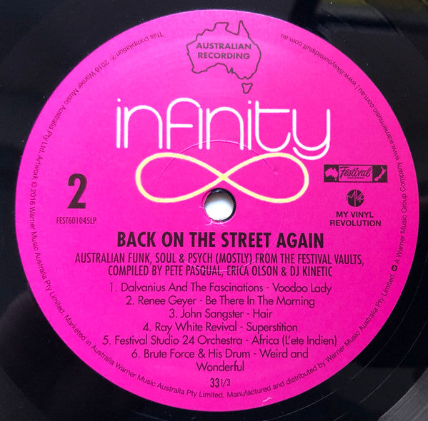 Various – Back On The Street Again (Australian Funk, Soul And Psych (Mostly) From The Festival Vaults) (2xLP) LP vinyl record, image 6 of 8
