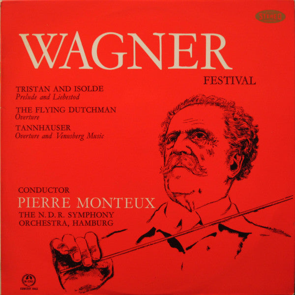 Richard Wagner, NDR Sinfonieorchester, Pierre Monteux – Wagner Festival LP vinyl record, image 1 of 4