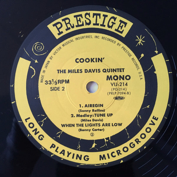 The Miles Davis Quintet – Cookin' With The Miles Davis Quintet LP vinyl record, image 6 of 10