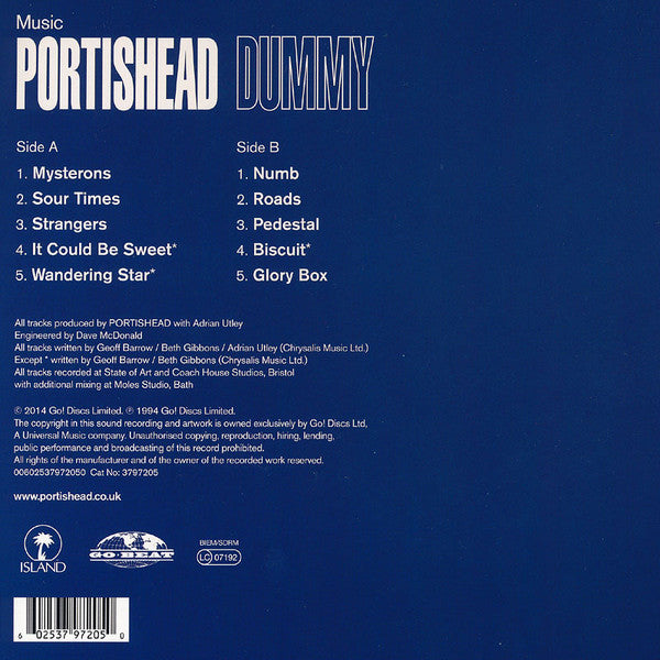 Portishead – Dummy LP vinyl record, image 5 of 6