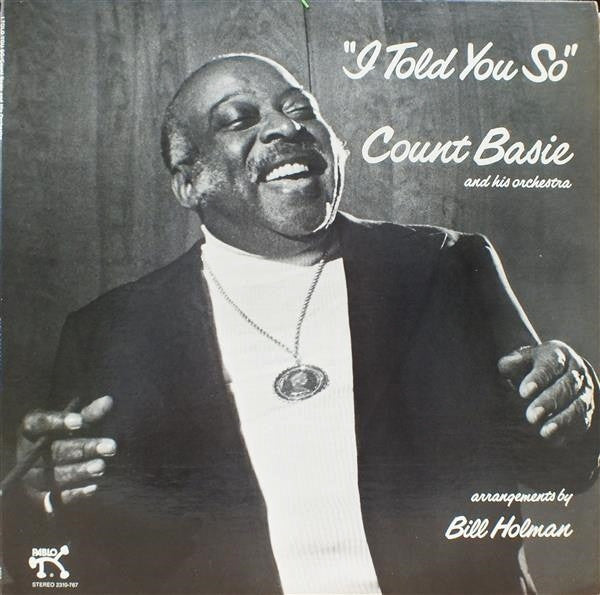 Count Basie Orchestra – I Told You So LP vinyl record, image 1 of 4