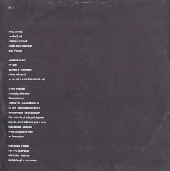 Lloyd Cole & The Commotions – Rattlesnakes LP vinyl record, image 6 of 6