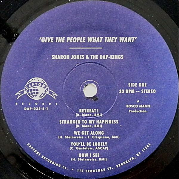 Sharon Jones & The Dap-Kings – Give The People What They Want LP vinyl record, image 3 of 5