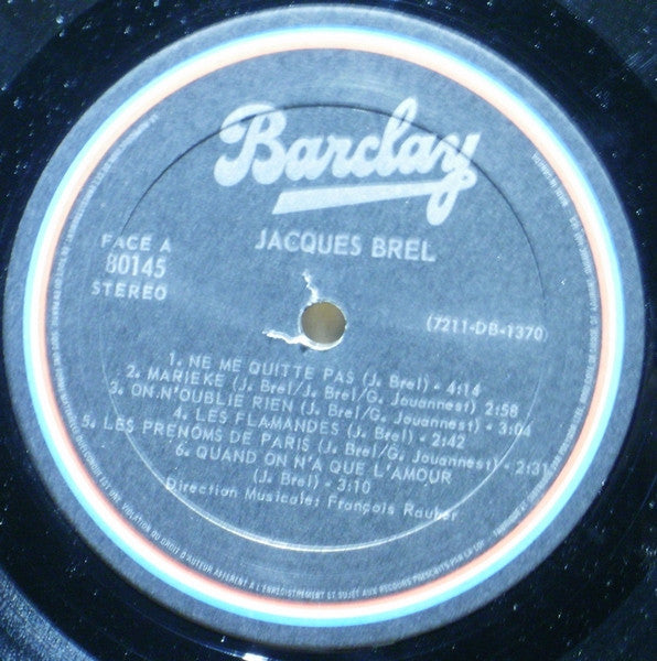 Jacques Brel – Jacques Brel 8 LP vinyl record, image 3 of 4
